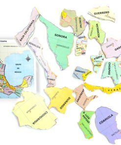 Rompecabezas Mapa de México - Wiwi didácticos de mayoreo