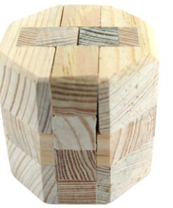 Rompecabezas 3D Cilindro de Madera -Wiwi Juegos de mayoreo