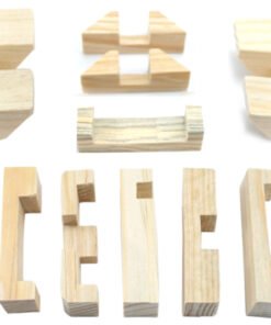 Rompecabezas 3D Cilindro de Madera -Wiwi Juegos de mayoreo