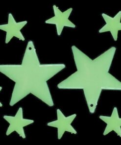 Stars Glow in the dark 12 piezas-Wiwi de mayoreo