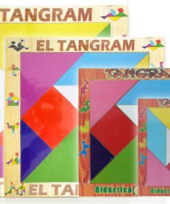 Descubre El Tangram "InfiniMaster" de madera que mide 24 cm