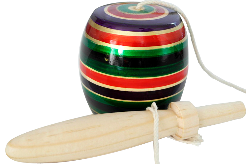 Yoyo de madera artesanal