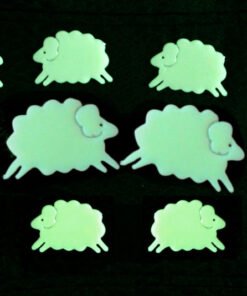 Contando Ovejas Glow in the dark 12 piezas-Wiwi mayoreo