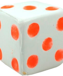 Dados Inflados de 7.5 cm con 12 piezas - Wiwi Juegos de Mayoreo