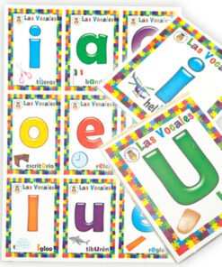 Lotería Didáctica Las Vocales - Wiwi Loterías de Mayoreo