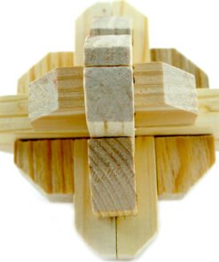 Rompecabezas 3D Cruz Marciana de Madera -Wiwi Juegos de mayoreo
