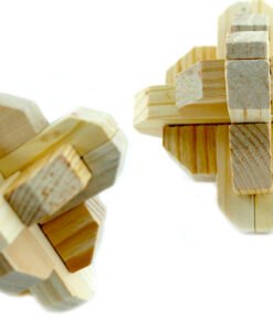 Rompecabezas 3D Cruz Marciana de Madera -Wiwi Juegos de mayoreo