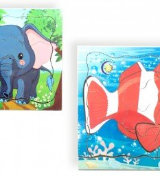 Rompecabezas Animalitos R15 - Wiwi didácticos de mayoreo