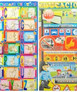 Rompecabezas infantil de madera carta - Wiwi didácticos de mayoreo