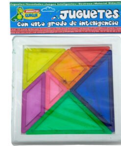 Juego de Tangram Chico de plástico-Wiwi Juegos de mayoreo